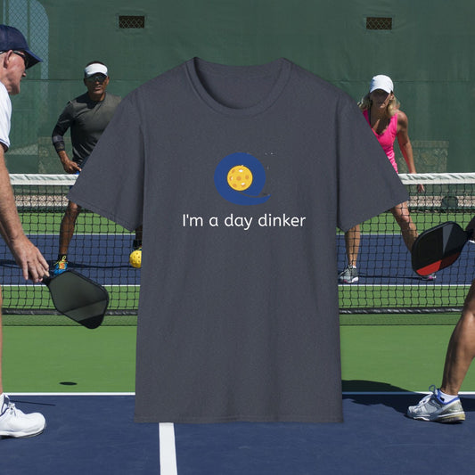 Day Dinker Pickleball Unisex Softstyle T-Shirt